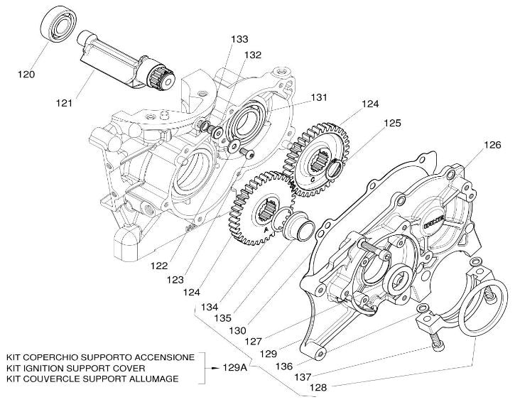 IAME Parts | X30 | X30 Balancing Shaft