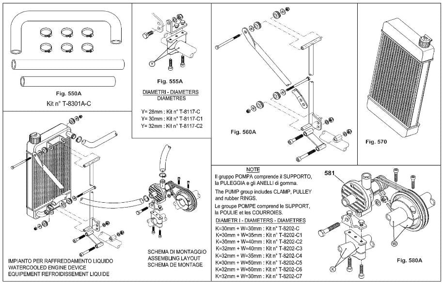 IAME Parts | X30 | X30 Water Cooling System