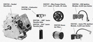 Briggs &amp; Stratton Parts | Animal 206 Parts