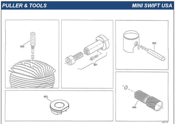 IAME Parts | Mini Swift  | Mini Swift Puller &amp; Tools