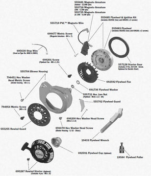 Briggs &amp; Stratton Parts | Animal Housing &amp; Flywheel