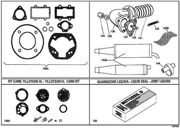 IAME Parts | MY09 Leopard | Exhaust Group | Gasket Set