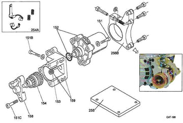 IAME Parts | MY09 Leopard | Electric Starter Group