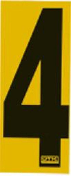 Race Number Sticker 4