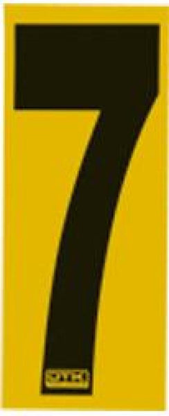 Race Number Sticker 7