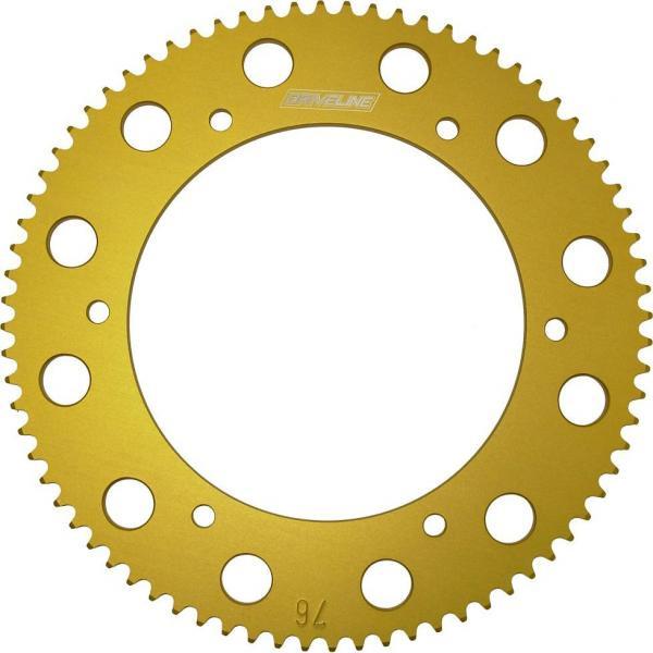 Driveline 7075 T6 219 92t Gold Anodized Sprocket