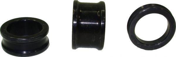 DRIVELINE 17mm x 5mm Aluminum Wheel Spacer Black (5)