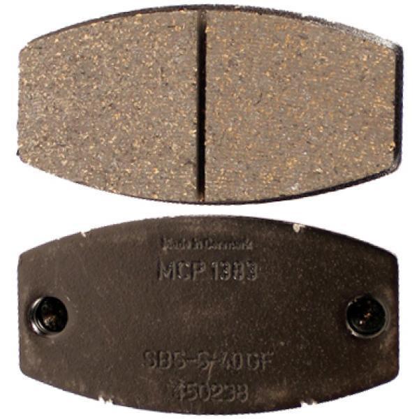 MCP Rear Caliper Brake Pad - Standard/Black