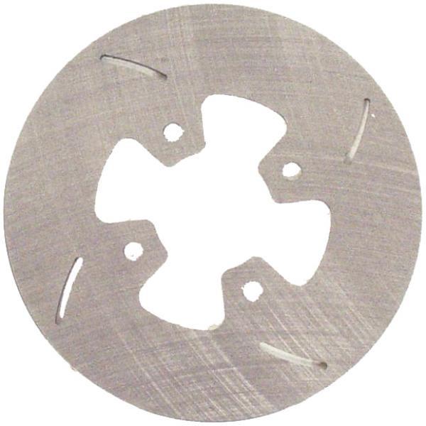 1/4" x 7.1" Steel Slot Rear Disc - 4 Bolt