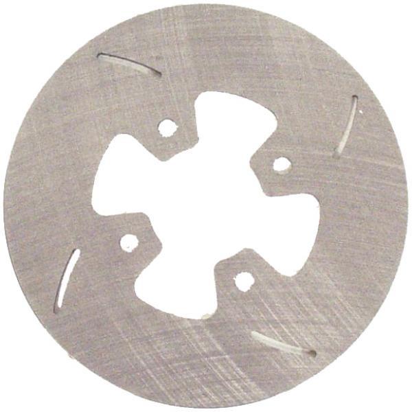 1/4" x 7.1" Steel Slot Rear Disc - 4 Bolt