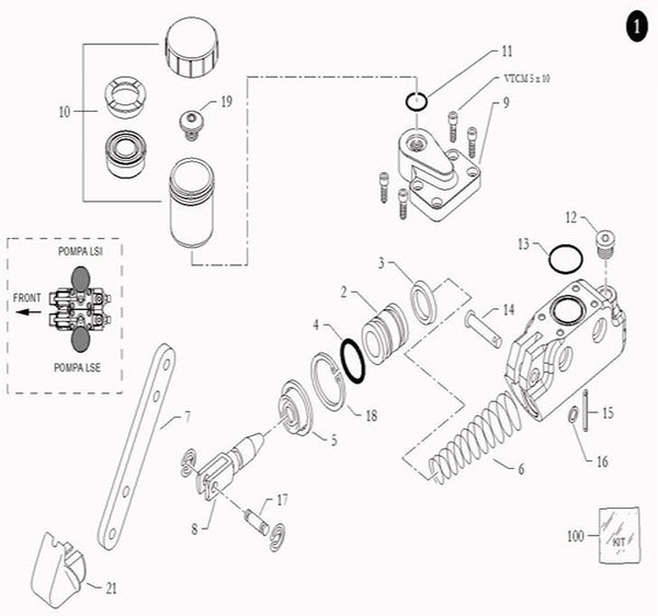 Freeline / Fullerton Master Cylinder